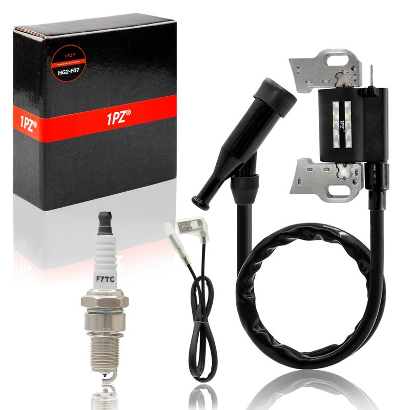 1PZ ملف إشعال 1PZ HG2-F07 مع شمعة إشعال لمحرك مولد الغاز Predator 420cc 5000W 6500W 7000W 8750W - Image 1
